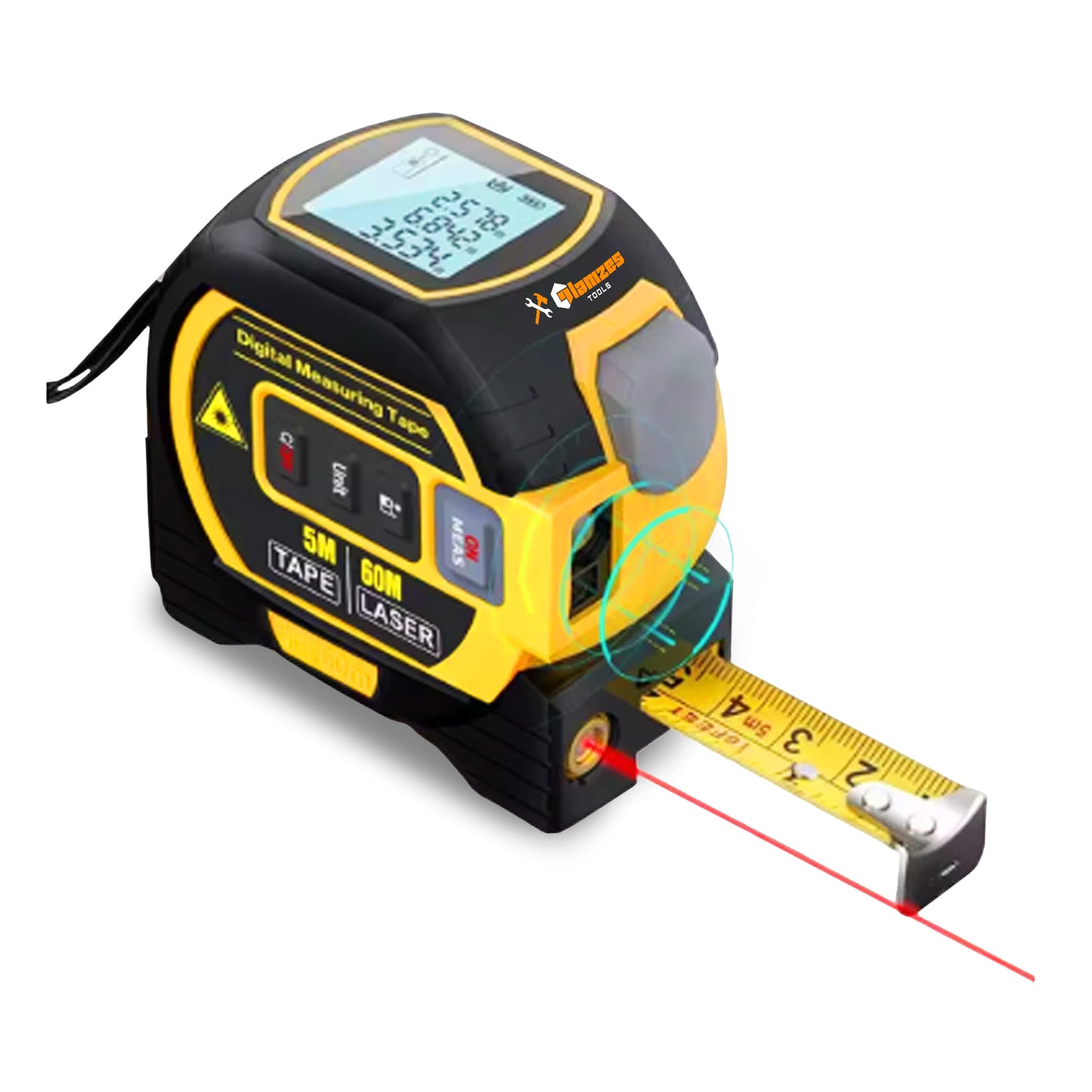 Glamzes Tools™ Laser Smart Ruler