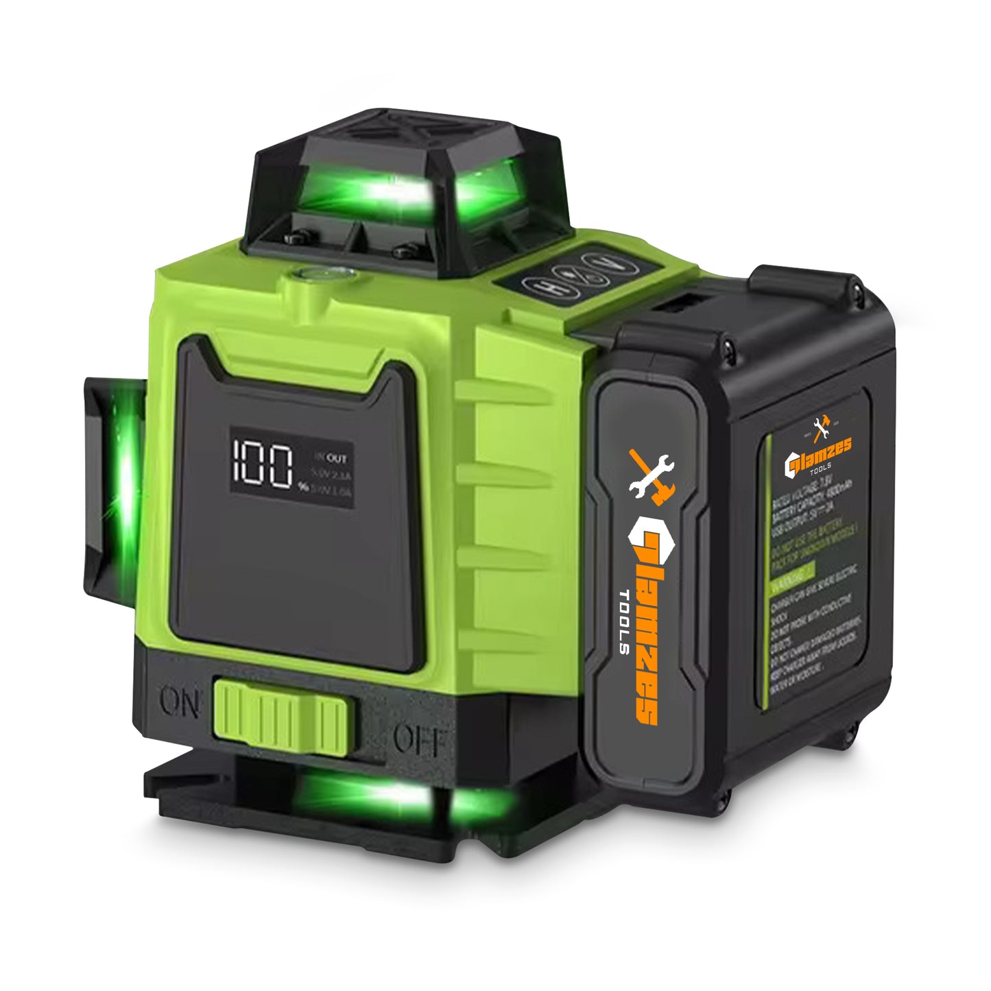 Glamzes Tools™ 16-Line Professional Laser Level