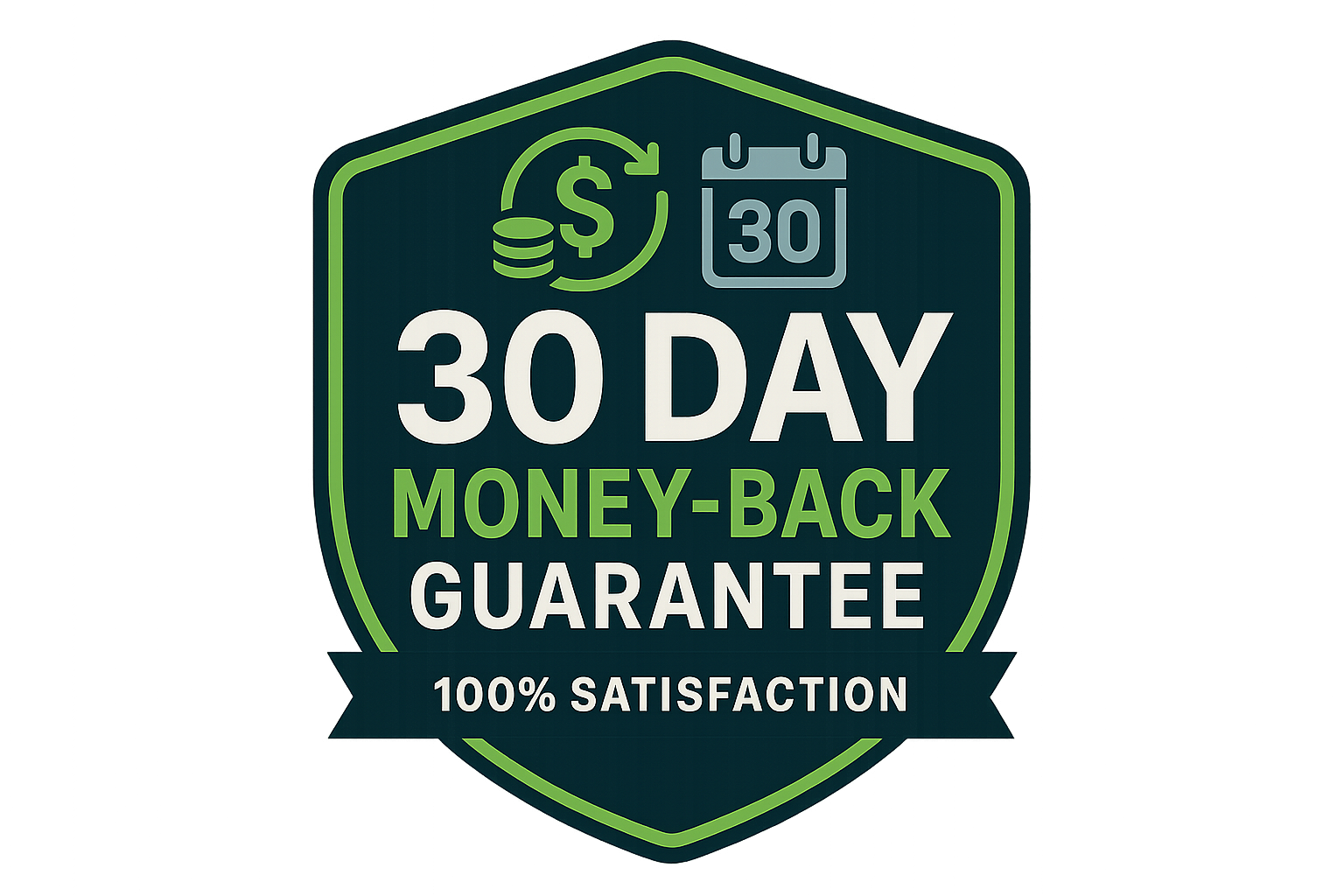 30 Day Money-Back Guarantee