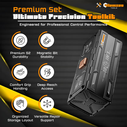 Glamzes Tools™ 180-in-1 Precision Screwdriver Set