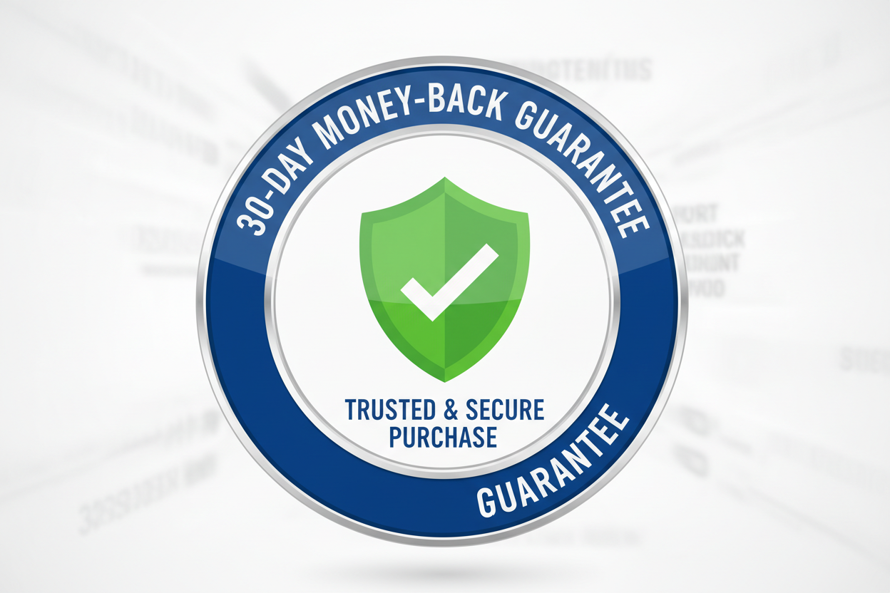 30-Day Money-Back Guarantee