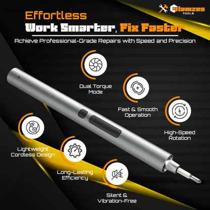 Glamzes Tools™ 75-in-1 Precision Electric Screwdriver Set