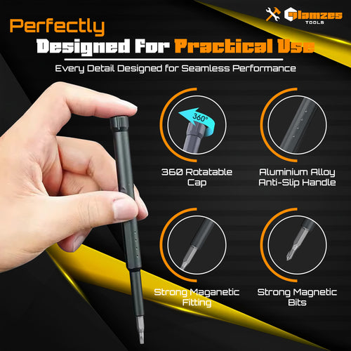 Glamzes Tools™ 44-in-1 Precision Screwdriver Set