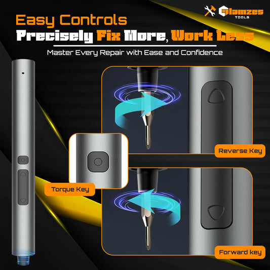 Glamzes Tools™ 75-in-1 Precision Electric Screwdriver Set