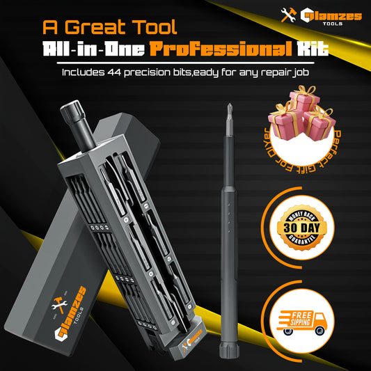 Glamzes Tools™ 44-in-1 Precision Screwdriver Set
